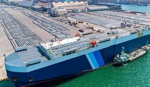 Car transport services from the wharf to anywhere across Australia